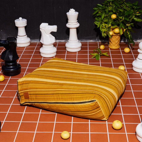 Colonel Mustard Slouch Dog Bed NICE DIGS