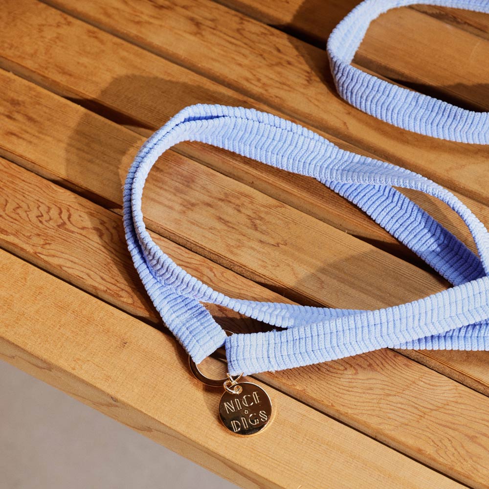 Cord Adjustable Dog Leash - Forget Me Not