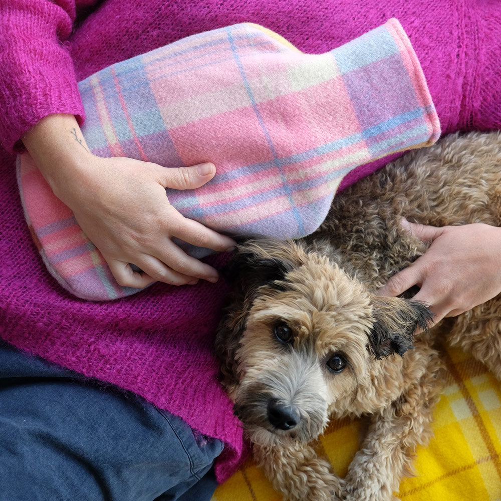 Wool Hot Water Bottle Cover 21