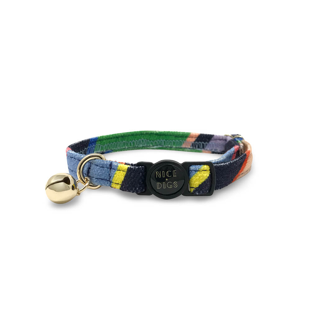 Easy Tiger Cat Collar - Blue