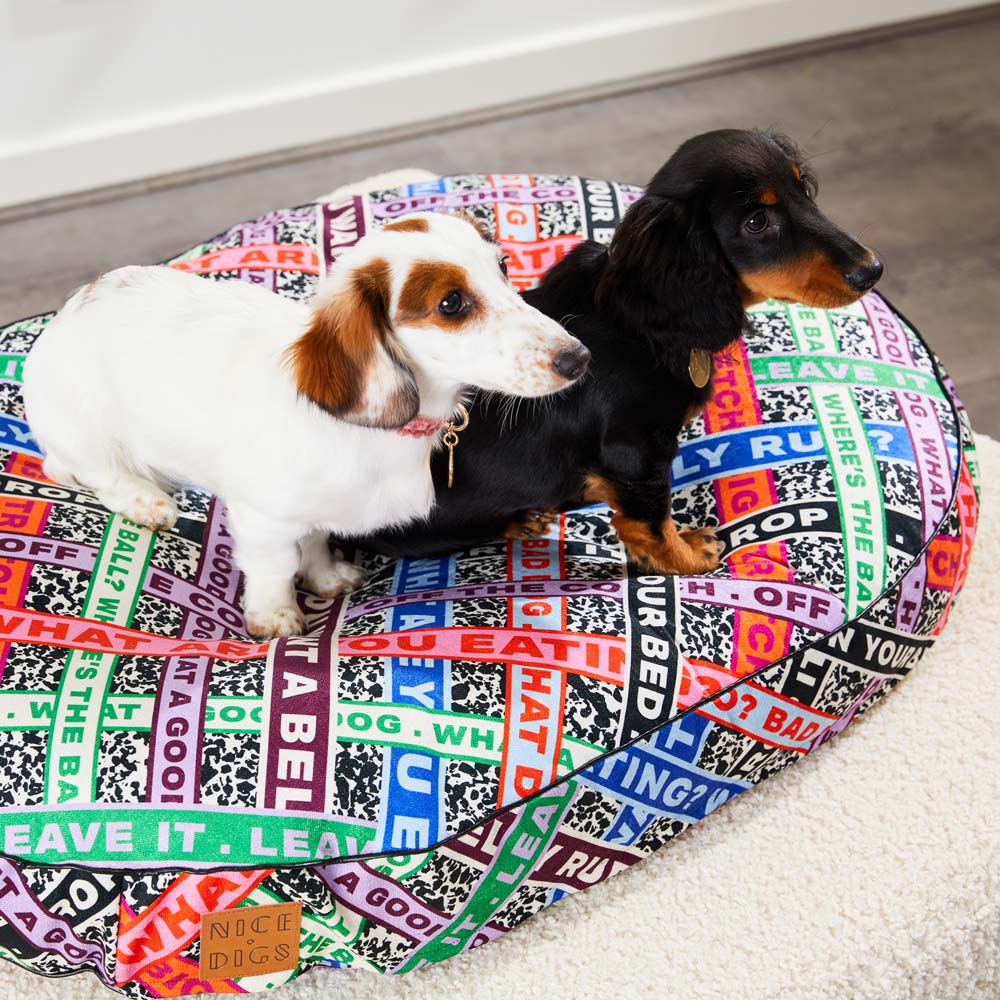 Oval Dog Bed Cover