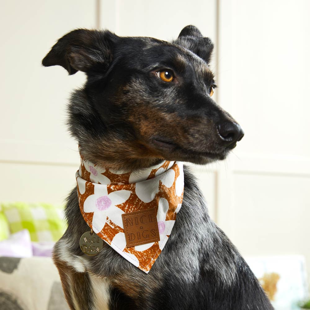 Daisy Bandana - Pecan