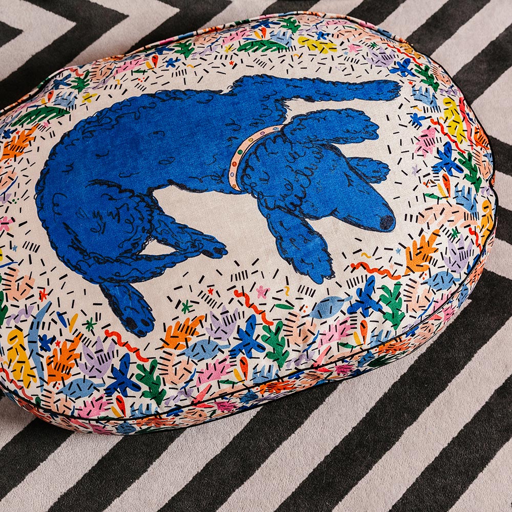 Oval Dog Bed Cover - ONLY S SIZES LEFT