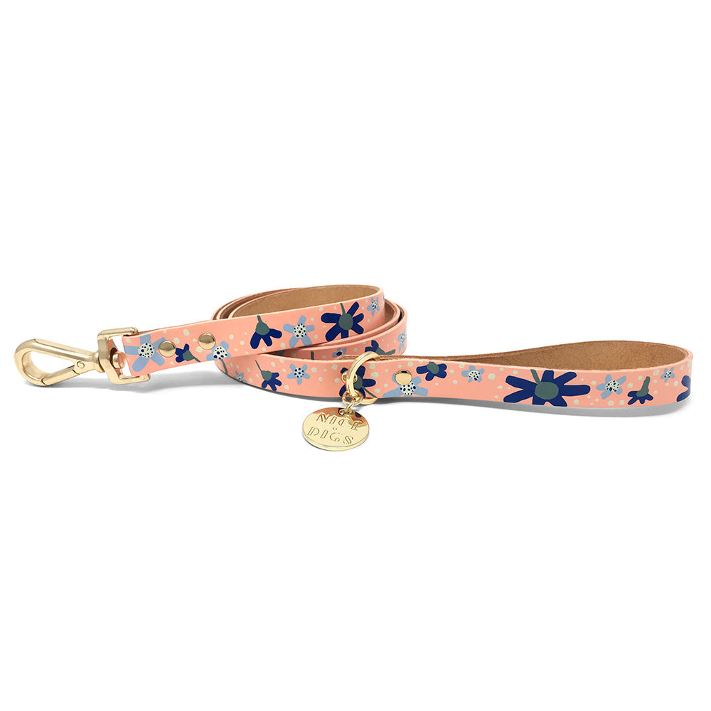 Friendship Posey Leather Dog Leash