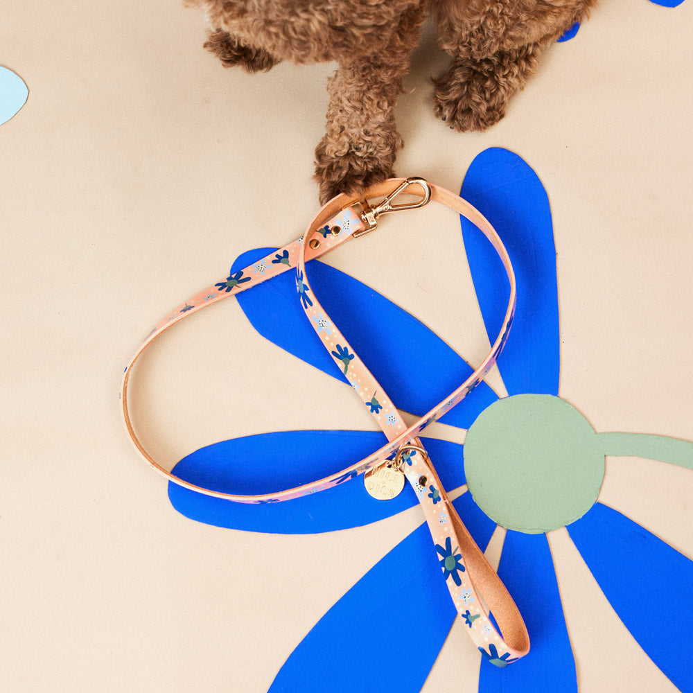 Friendship Posey Leather Dog Leash