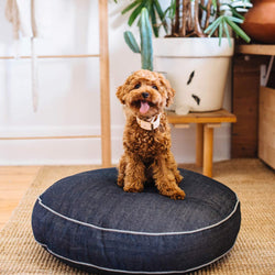 Blue Jean Baby Denim Dog Bed