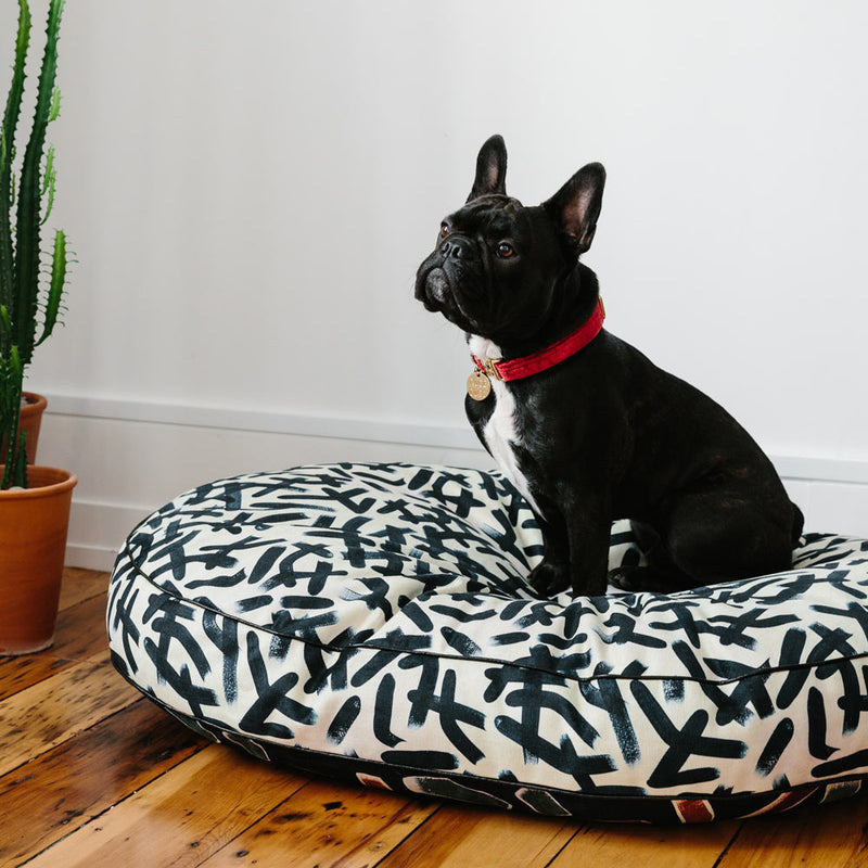 Velvet Dog Collar - Crimson