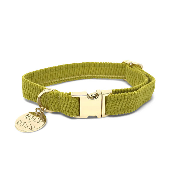 Cord Dog Collar - Cactus