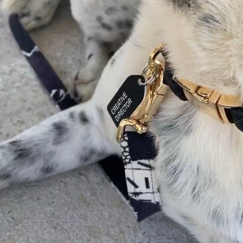 Creative Director Dog Charm - Black