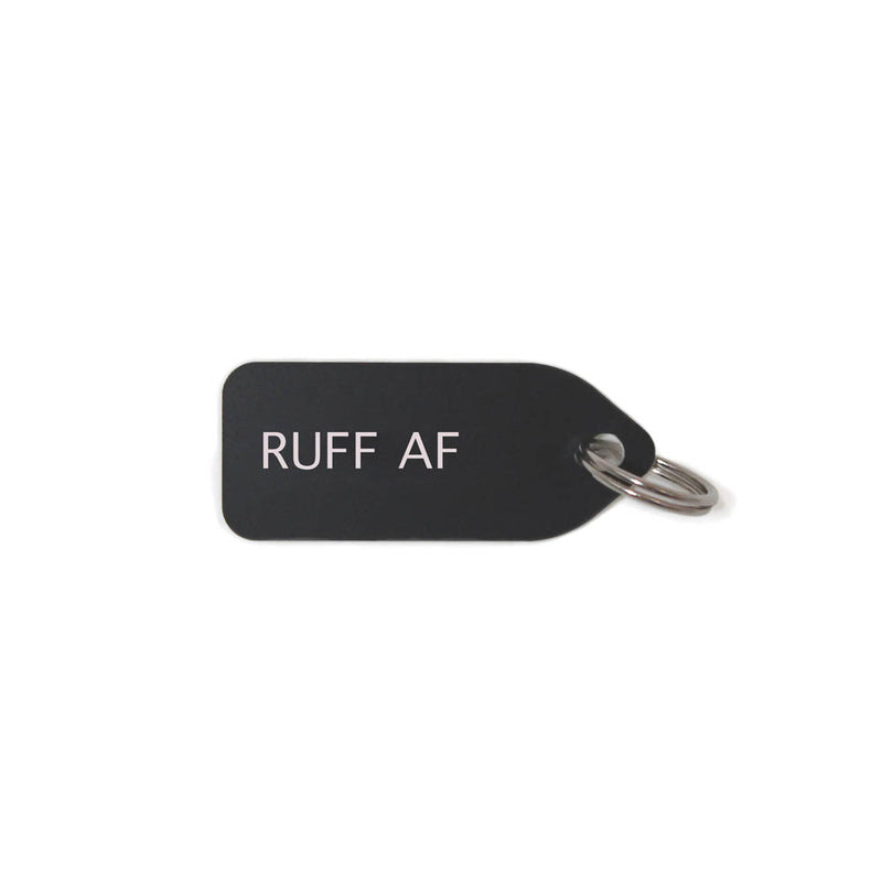 RUFF AF Dog Charm - Black
