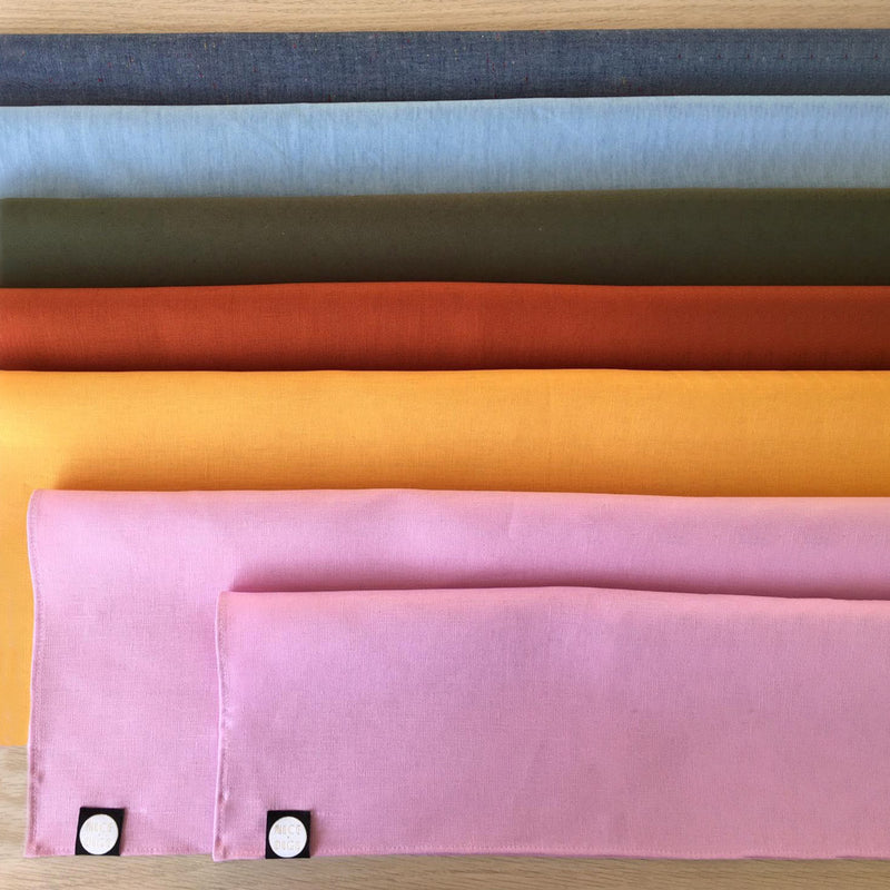 Linen Dog Bandana - Pink Haze