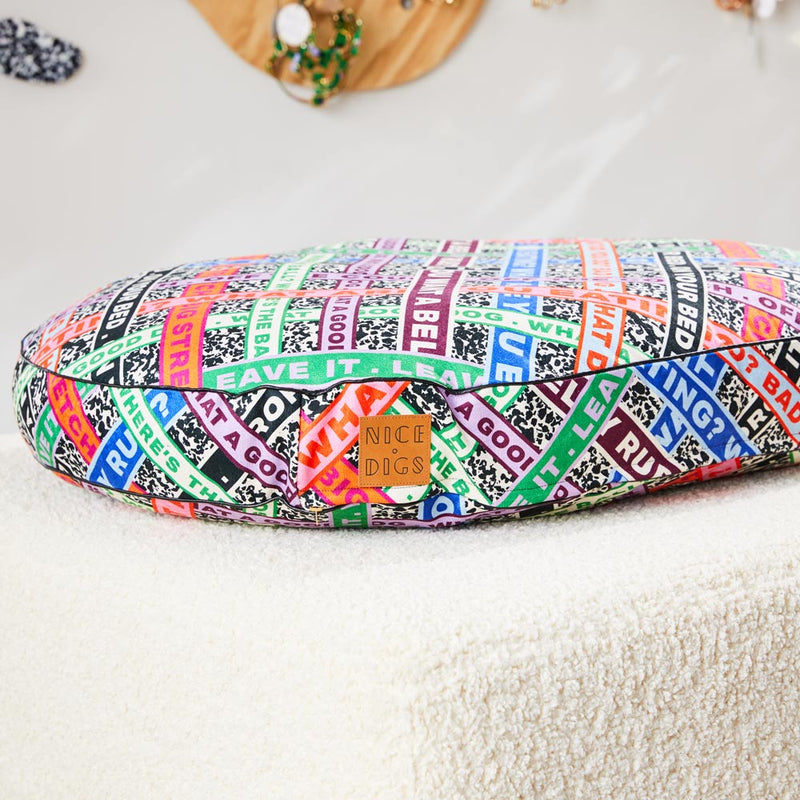 Who's Your Master Dog Bed
