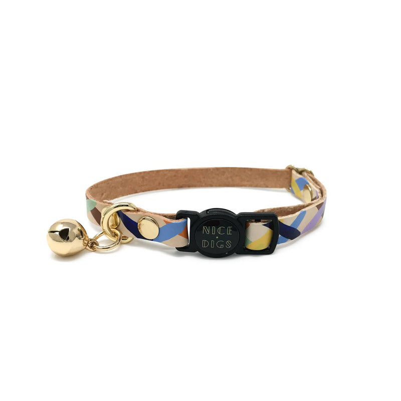 Sunday Best Leather Cat Collar