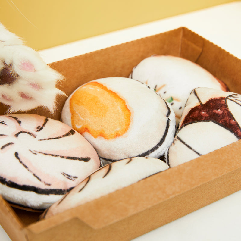 Dim Sum Platter Cat Toy Set