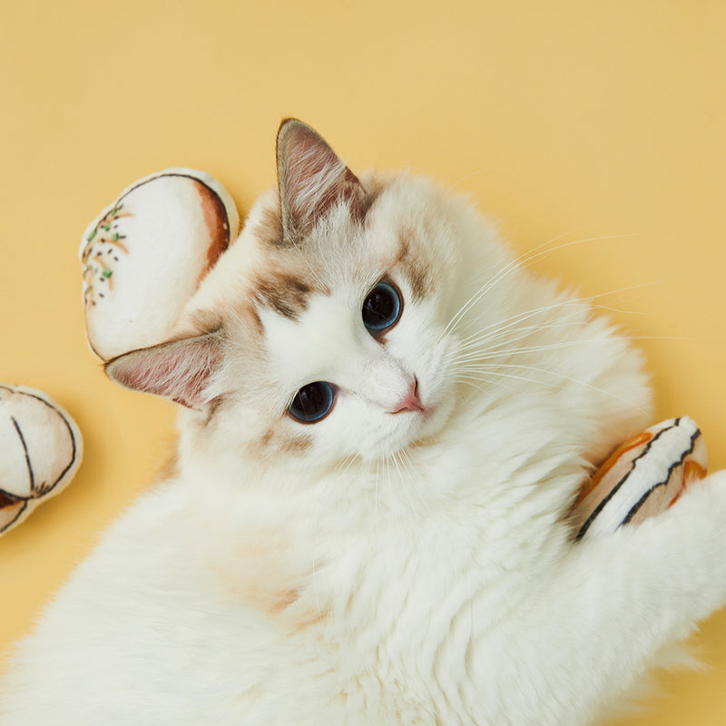 Dim Sum Platter Cat Toy Set