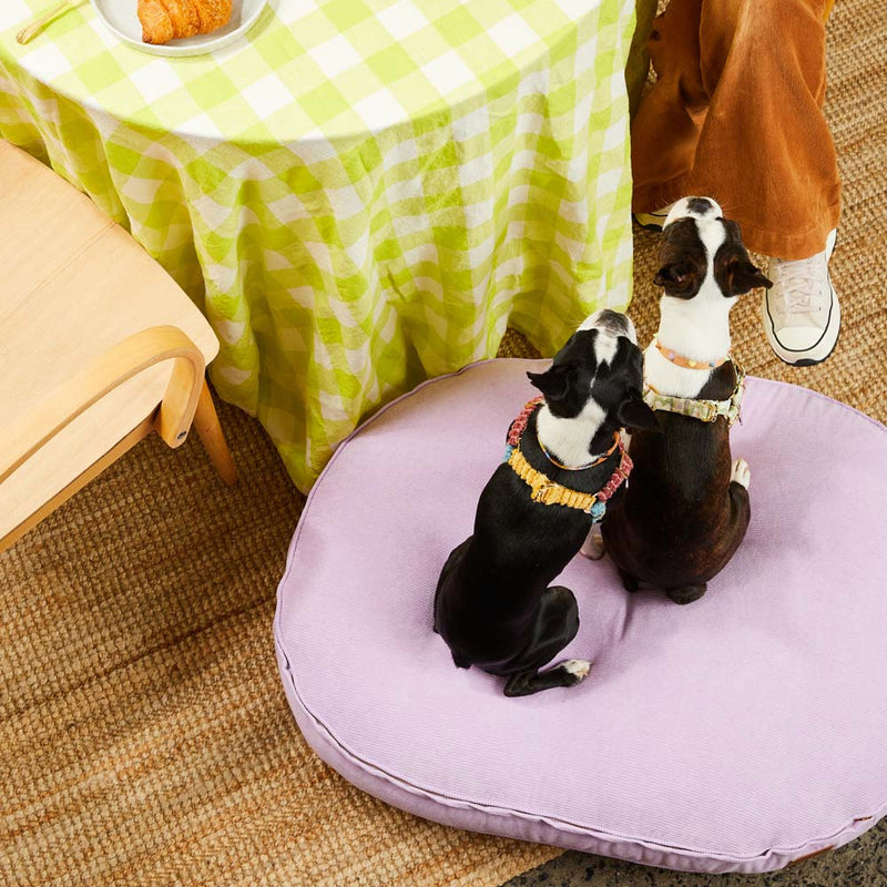 Cord Dog Bed - Lilac