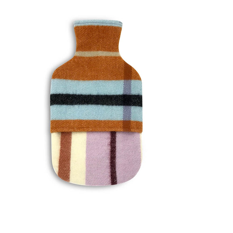 Wool Hot Water Bottle Cover - Multi
